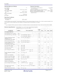 ISL4485EIB-T Datasheet Page 3