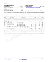 ISL54103IHZ-T7 Datasheet Page 4