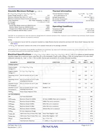 ISL59911IRZ-T7 Datasheet Page 4