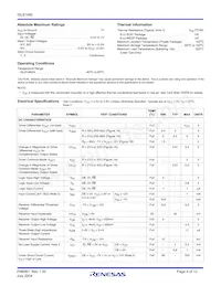 ISL81485IU-T Datasheet Page 4