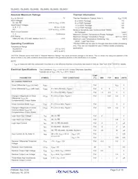 ISL8483IBZ-T Datasheet Page 5