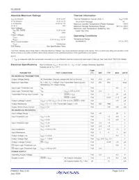 ISL8563ECB-T Datasheet Page 3