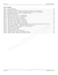 KSZ8051MNLI-TR Datasheet Page 8