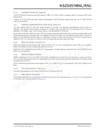 KSZ8051RNLI-TR Datasheet Page 21