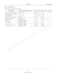 LE57D111BTCT Datasheet Page 12