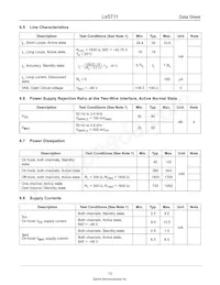 LE57D111BTCT Datasheet Page 13