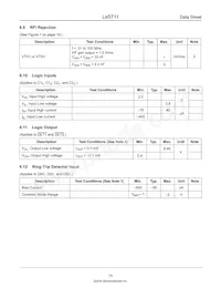 LE57D111BTCT Datasheet Page 14