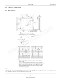 LE57D111BTCT Datasheet Page 23