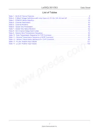 LE58QL063HVCT Datasheet Page 7
