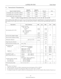 LE58QL063HVCT Datasheet Page 18