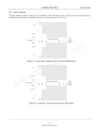 LE58QL063HVCT Datasheet Page 21