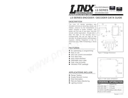LICAL-DEC-LS001 Datasheet Cover
