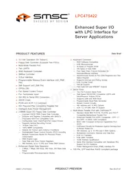 LPC47S422-MS Datasheet Cover