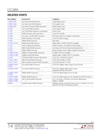 LTC485MJ8 Datasheet Page 14