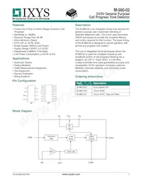 M-980-02T Datasheet Cover