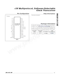 MAX13172ECAI+T Datasheet Page 21
