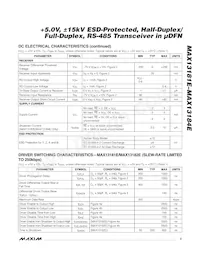 MAX13184EESD+T Datasheet Page 3
