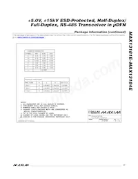 MAX13184EESD+T Datasheet Pagina 17