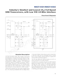 MAX14582EWC+T Datasheet Page 13