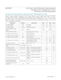 MAX2082CXD+ Datasheet Pagina 17