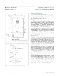 MAX208EWG+ Datasheet Page 5