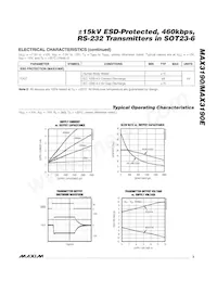 MAX3190EUT-T Datasheet Page 3