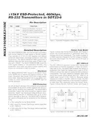 MAX3190EUT-T Datasheet Pagina 4