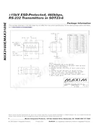 MAX3190EUT-T Datasheet Page 8