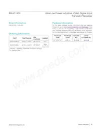 MAX31910AUI+T Datasheet Page 16