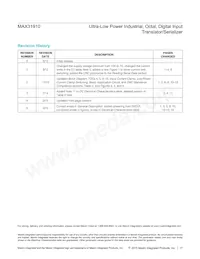 MAX31910AUI+T Datasheet Page 17