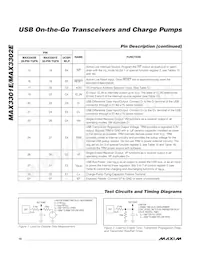 MAX3301EEWA+T Datasheet Page 10