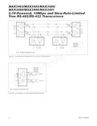 MAX3486C/D Datasheet Page 14