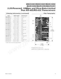MAX3486C/D Datasheet Page 15