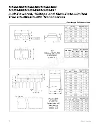 MAX3486C/D Datasheet Page 16