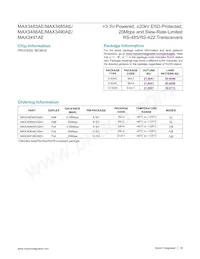 MAX3491AEASD+T Datasheet Page 18