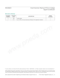 MAX6603ATB+ Datasheet Page 9