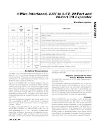 MAX7301ANI+ Datasheet Pagina 5