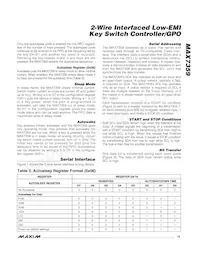 MAX7359BETG+ Datasheet Page 13