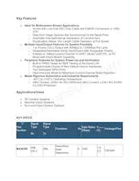 MAX9286GGN/VY+T Datasheet Page 2