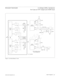 MAX9293GTN/V+ Datasheet Page 22