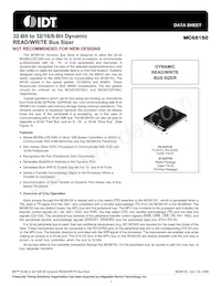 MC68150FN33 Datasheet Cover