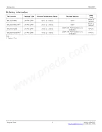 MIC3001BML-TR Datasheet Page 2