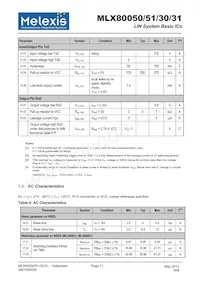 MLX80030KDC-BAA-000-SP Datasheet Page 11