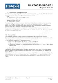 MLX80030KDC-BAA-000-SP Datasheet Page 23