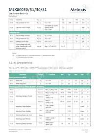 MLX80051KLW-BAA-000-TU Datasheet Page 11