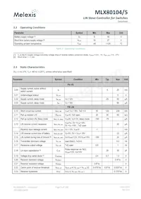 MLX80105KLQ-EAA-000-TU Datasheet Page 9