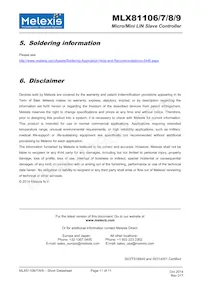 MLX81109KLW-CAA-000-TU Datasheet Pagina 11