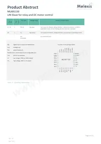 MLX81150LLW-DAA-000-SP數據表 頁面 6