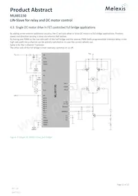 MLX81150LLW-DAA-000-SP 데이터 시트 페이지 13