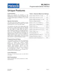 MLX90314LDF-BAA-000-RE Datasheet Page 7